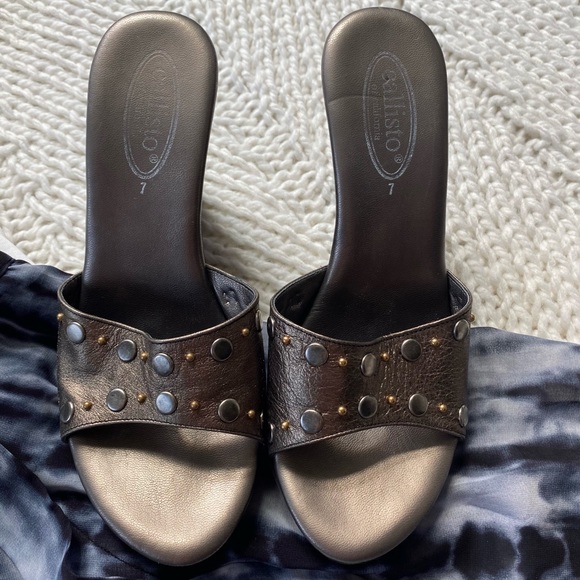 70’s style wooden wedges - Picture 6 of 6